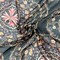 Black-Multi Poly Floral Printed Yoryu Chiffon Woven Fabric By the Yard